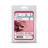 Socialight Candles - Brazilian 40 Bliss Scented Wax Melts