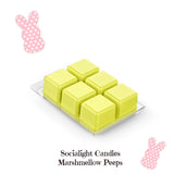 Socialight Candles - Marshmallow Peeps Scented Wax Cubes/Melts