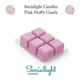 Socialght Candles - Pink Fluffy Candy Scented Wax Melts