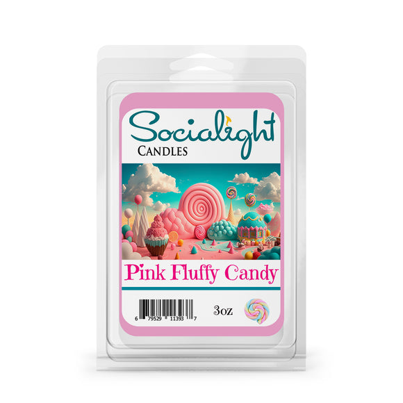 Socialght Candles - Pink Fluffy Candy Scented Wax Melts