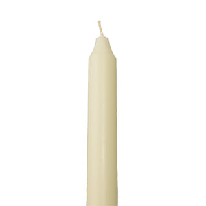 Northern Lights Candles Rustic Ivory 12" Taper Candle