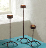 TAG Antique Bronze Dakota Tall Tealight holders