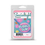 Socialight Candles Bubble Gum Scented Wax Cubes/Melts