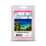 Socialight Candles - Caribbean Breeze Scented Wax Cubes / Melts