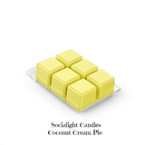 Socialight Candles Coconut Cream Pie Scented Wax Cubes/Melts