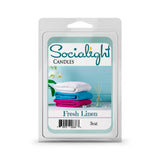 Socialight Candles Fresh Linen Scented Wax Melts