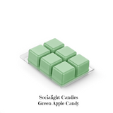 Socialight Candles Green Apple Candy Scented Wax Melts
