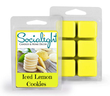 Socialight Candles Iced Lemon Cookie Scented Wax Cubes/Melts