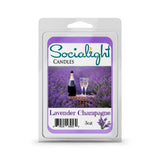 Socialight Candles Lavender Champagne Scented Wax Melts