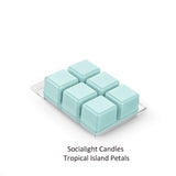 Socialight Candles Tropical Island Petals Scented Wax Melts
