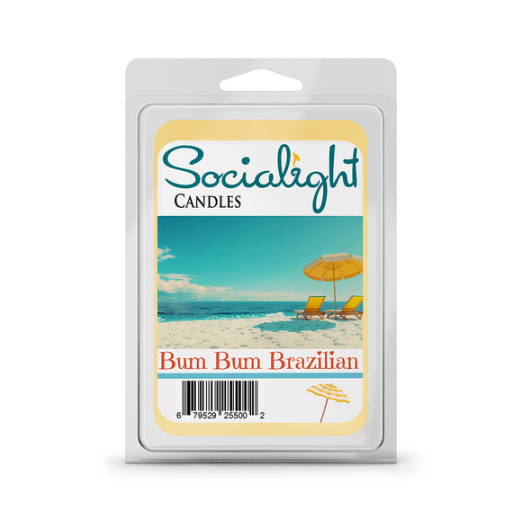 Socialight Candles - Bum Bum Brazilian Scented Wax Melts