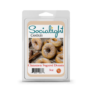 Socialight Candles - Cinnamon Sugared Donuts Scented Wax Melts