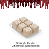 Socialight Candles - Cinnamon Sugared Donuts Scented Wax Melts