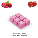 Socialight Candles - Berry Pink Serenade Scented Wax Melts