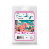 Socialght Candles - Pink Fluffy Candy Scented Wax Melts