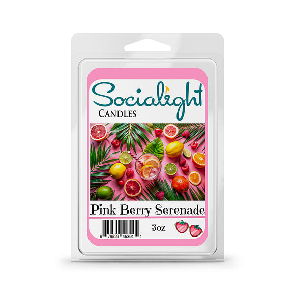 Socialight Candles - Berry Pink Serenade Scented Wax Melts