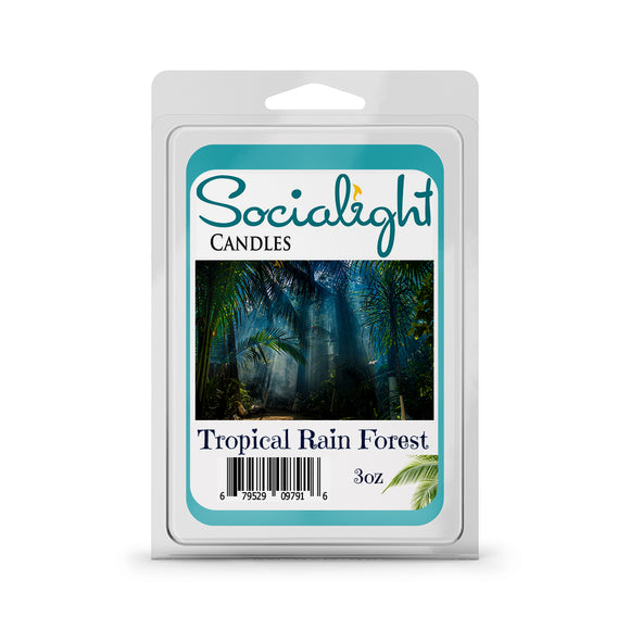 Socialight Candles - Tropical Rain Forest Scented Wax Melts