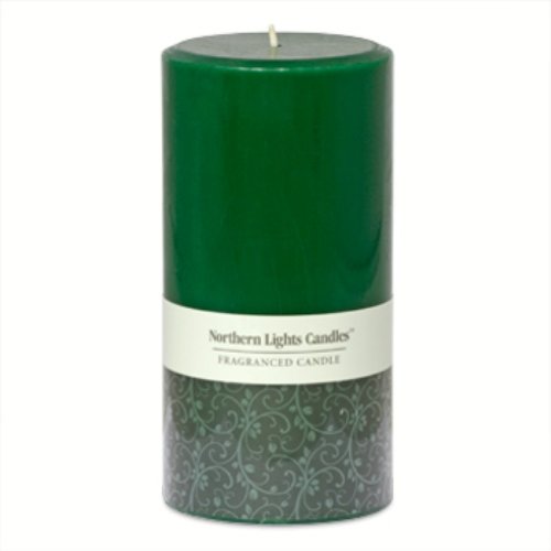 Northern Lights Candles - 3x6 Pillar-Fraser Fir