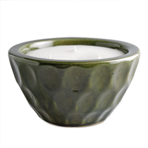 Northern Lights Candles Honeycomb Candle Bowls - Lichen (Green)