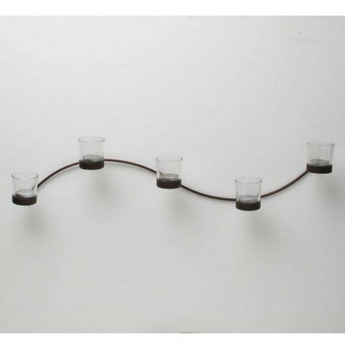 TAG SShaped Horizontal WallMounted Votive Holder Socialight Candles