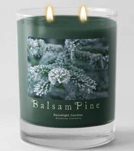 Socialight Candles - Balsam Pine 11 oz Container Candle