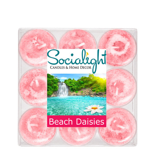 Socialight Candles - Beach Daisies Scented Tea-light Candles
