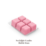 Socialight Candles Bubble Gum Scented Wax Cubes/Melts