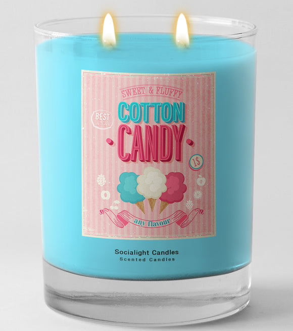 Socialight Candles - Cotton Candy 11 oz Container Candle