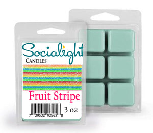 Socialight Candles - Fruit Stripe Scented Wax Melts