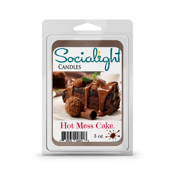 Socialight Candles Hot Mess Cake Scented Wax Melts