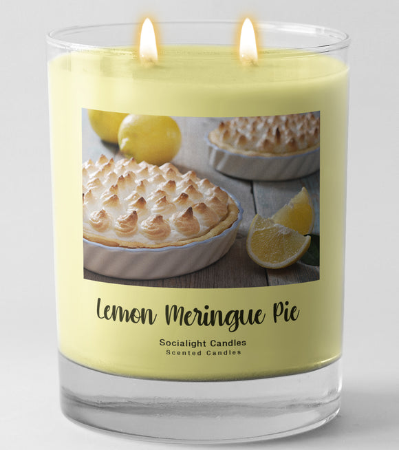Socialight Candles - Lemon Meringue Pie 11 oz Container Candle
