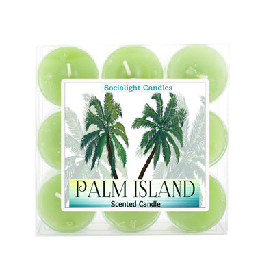 Socialight Candles - Palm Island Scented Tea-Light Candles