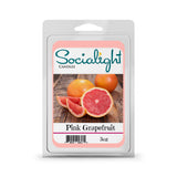 Socialight Candles - Pink Grapefruit Scented Wax Cubes/Melts