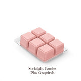 Socialight Candles - Pink Grapefruit Scented Wax Cubes/Melts