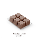 Socialight Candles Sandalwood Scented Wax Cubes/Melts