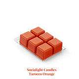 Socialight Candles - Tarocco Orange Scented Wax Cubes / Melts