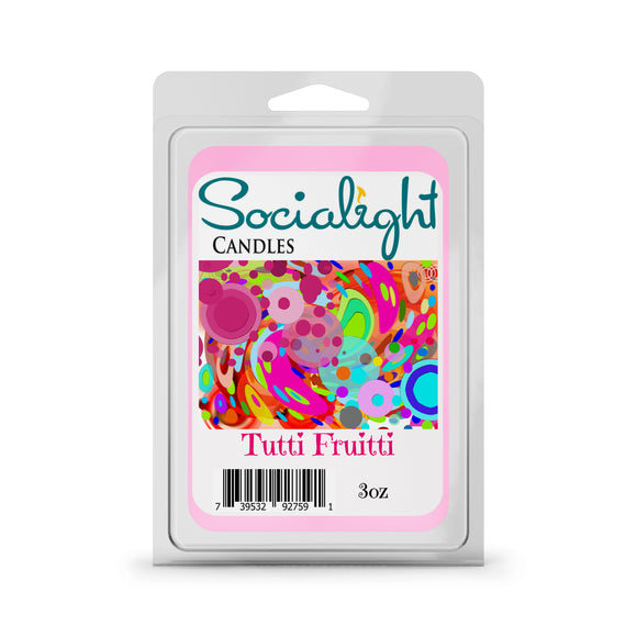 Socialight Candles Tutti Fruiti Scented Wax Cubes/Melts