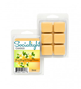 Socialight Candles - Ylang Ylang & Orange Blossom Scented Wax Melts