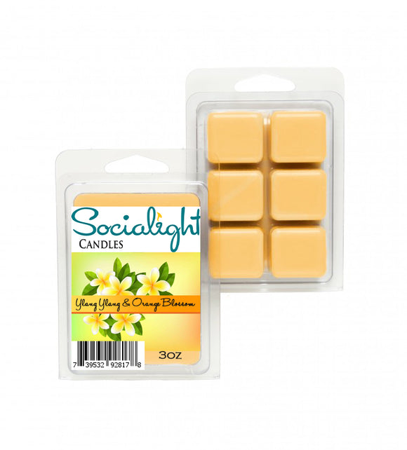 Socialight Candles - Ylang Ylang & Orange Blossom Scented Wax Melts