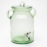 TAG 28.5-Cup Bubble Glass Drink Dispenser, Green